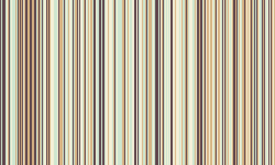 Obraz premium Pattern of vertical stripes, colorful thin and thick lines. Irregular stripe background, vector seamless texture. Abstract striped geometric design in bright colors.