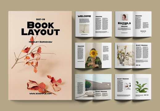 Book Design Layout
