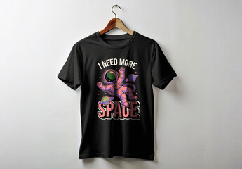 Space Tshirt Design Template