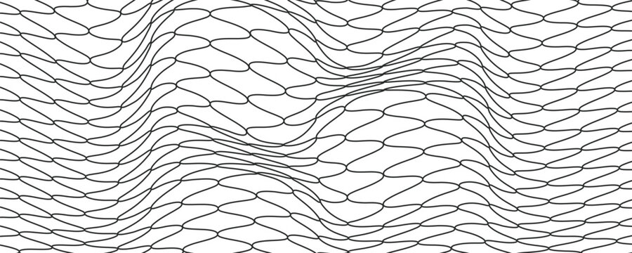 Black snake skin pattern isolated on white background  modern illustration eps 10