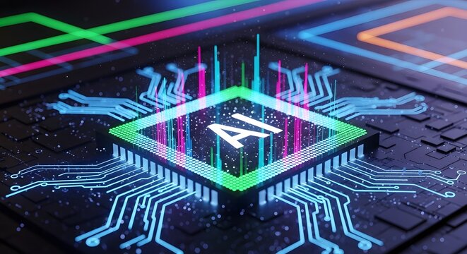 Artificial intelligence microchip circuit board design