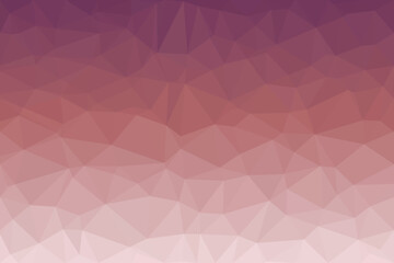 Obraz premium A lovely purple and pink polygon pattern displaying a charming gradient from deep plum to pale rose shades