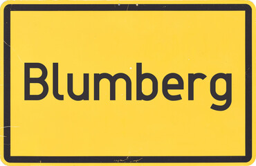 Ortsschild Blumberg