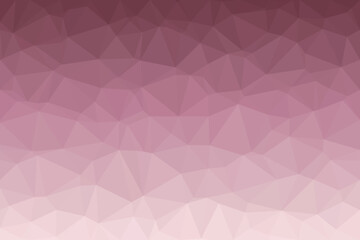 Obraz premium A soft low poly geometric layout showing a gentle gradient from deep fuchsia to light pink