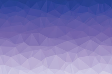 Obraz premium Geometric polygons form a delightful gradient from rich violet blue to gentle light purple
