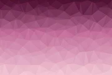 Obraz premium This image displays a geometric low poly pattern with a rich magenta to soft pink gradient