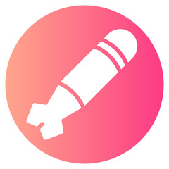 Obraz premium torpedo gradient icon