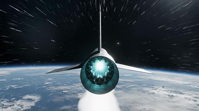 Interceptor Missile Vapor Chase