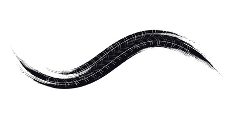 Tire tread marks, wheel textures, tire marks - car racing, motocross, drift, rally, off-road and others. © fathor