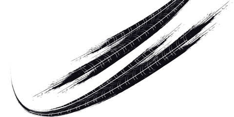 Tire tread marks, wheel textures, tire marks - car racing, motocross, drift, rally, off-road and others. © fathor