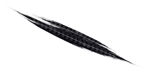 Tire tread marks, wheel textures, tire marks - car racing, motocross, drift, rally, off-road and others. © fathor