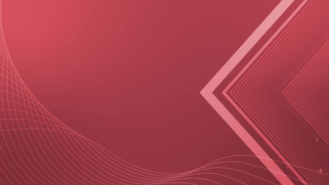 Gradient modern abstract line wave arrow background animation