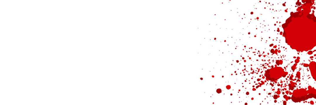 abstract vector splatter red color design background. vector splatter red color isolated on white background design. illustration vector design.