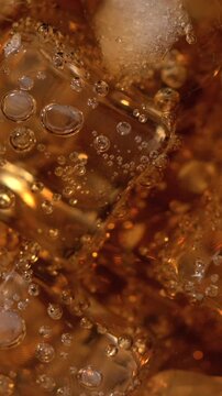 Super slow motion, Indepth Investigation Into Textures Of Icy And Effervescent