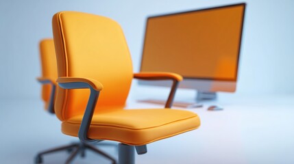 Obraz premium Enterprise clean design 3D rendering, abstract business background, no text or logos, for professional brand and product presentation