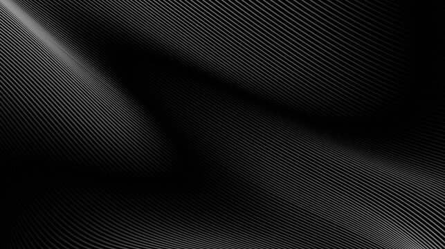 A solid black color with dark gray lines and smooth, parallel curves, similar to a topographic map or a wave pattern. This pattern gives a sense of depth and dimension to an otherwise flat background.