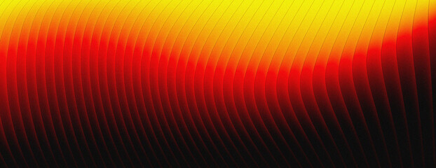 Vibrant flowing wave texture blending red, orange, and yellow colors. Modern abstract background ideal for posters, branding visuals, technology graphics, and creative design.