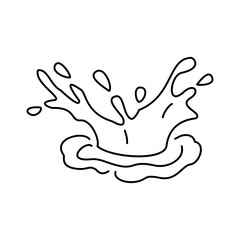 Obraz premium Water Icon