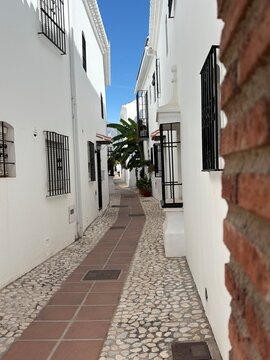 narrow street in the old town