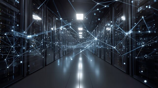 Quantum Grid: Hyperconnected Data Centers with Neural Network Architecture