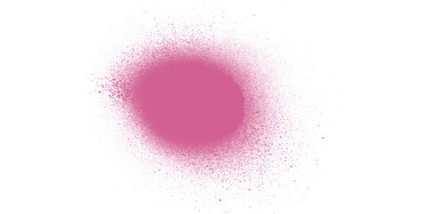 Pink spray paint splatter on black background urban graffiti texture abstract aerosol burst artistic grunge paint splash