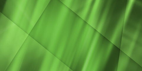 Zielone abstrakcyjne tło, gradientowe fale światła, nowoczesna zielona tekstura, minimalistyczny design © markstudio2008