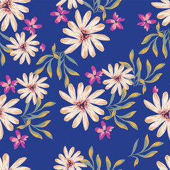Fototapeta premium seamless floral pattern