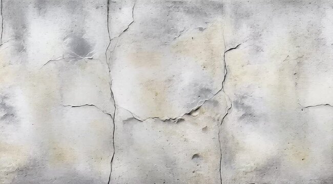 Cracked plaster wall texture with weathered surface and subtle stains.