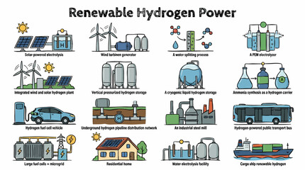 Renewable Hydrogen Power: Energy Solutions