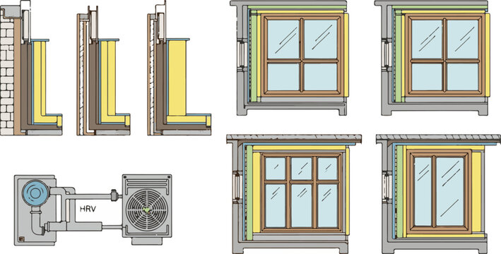 H r v integrated window ventilation system details