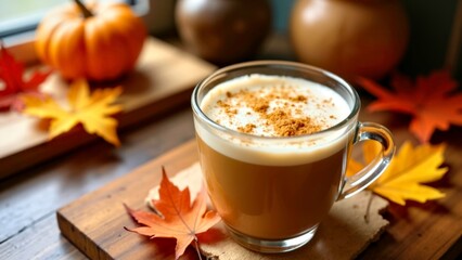 Pumpkin Coffee Indoor Still Life Photography