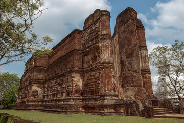 Fototapeta premium Lankatilaka Image House in Polonnaruwa, Sri Lanka