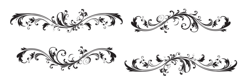 Simple Decorative Border Pattern Design, Minimal Ornamental Frame with Elegant Repeating Elements for Invitation, Card and Background Decoration Vector Illustration.