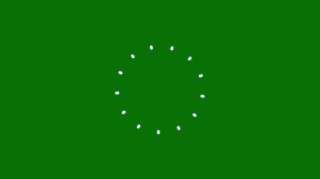 Line blast and circle burst explosion, pop up line animation, circle bursting, geometric effects. circle ring accent highlights elements on transparent green background. 4k loop fireworks animation