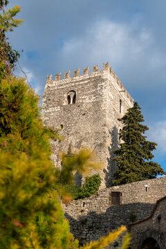 Torre Cajetani - Frosinone - Lazio - Italia. Vista della Torre del Castello Teofilatto