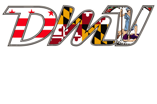 DMV: DC Maryland Virginia Flags