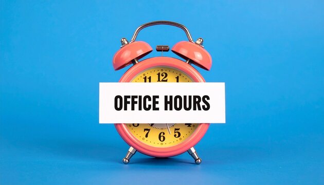 Office hours schedule