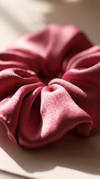 Burdy scrunchie a trendy hair accessory