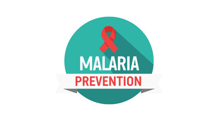 Malaria Prevention Awareness Logo Design.