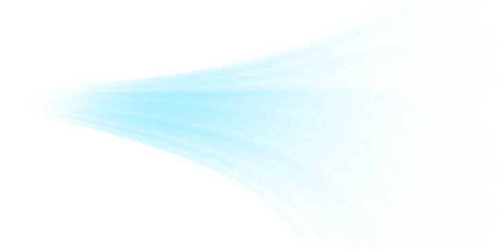 Blue winter breeze, air flow, wind blowing PNG