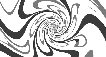Fototapeta premium Abstract Swirling Vortex Hypnosis Pattern