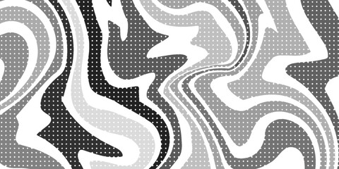 Abstract halftone background vector dark round dots, design element