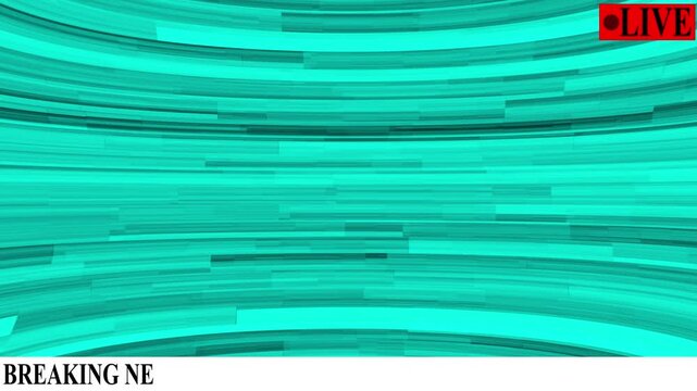 3d virtual news studio screen background,Breaking News Template intro for TV broadcast news show program with 3D breaking news text and badge,  