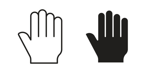 Obraz premium Stop icon