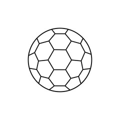 Fototapeta premium Buckminsterfullerene molecule vector illustration, flat design