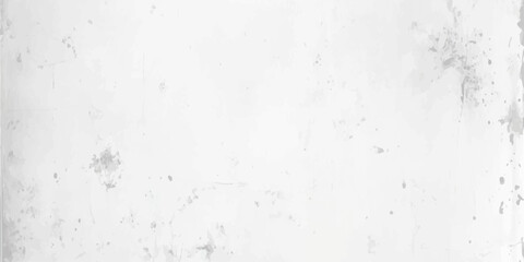 Obraz premium white distressed concrete wall texture background with subtle grey grunge scratches and weathered grit