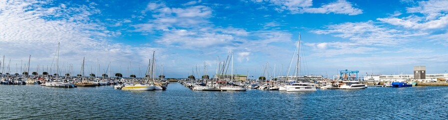 Fototapeta premium Marina and Beach in Arcachon, Gironde, France, Europe