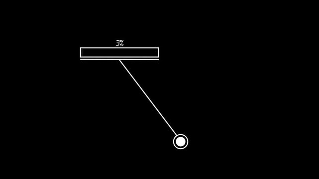 A simple depiction of the solar system with planets orbiting the sun