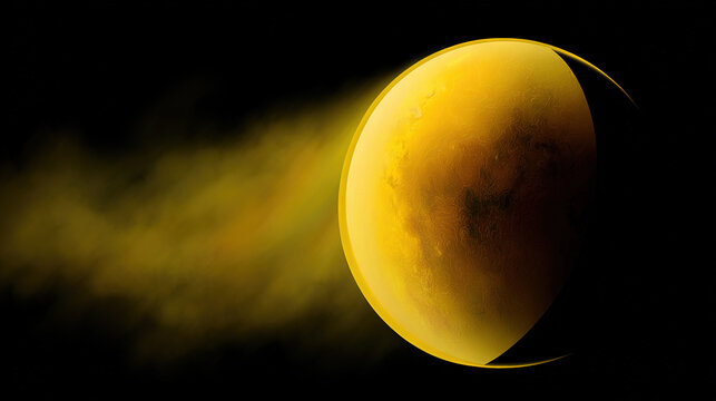 Solar Eclipse with Partial Shadow