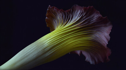Close-up of a vibrant flower with intricate petals